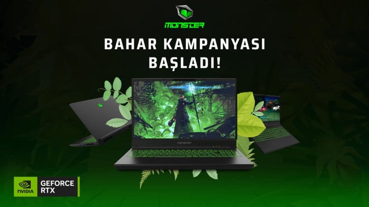 Monster Notebook’ta bahar kampanyasıyla indirim fırsatları