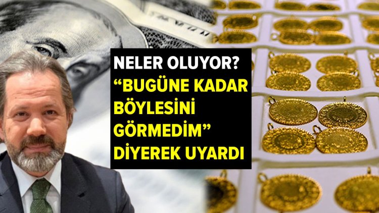 İslam Memiş’in gram altın şaşkınlığı! ‘Bugüne kadar böylesini görmedim’ diyerek uyardı: “Bir nedeni var”