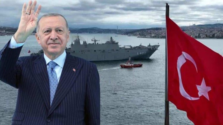 TCG Anadolu demir aldı! Boğaz’dan geçerek 21 pare top atışıyla Cumhurbaşkanı Erdoğan’ı selamlayacak