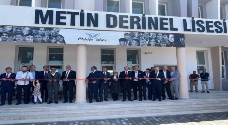 KKTCde Yonpaş Metin Derinel Lisesi törenle açıldı