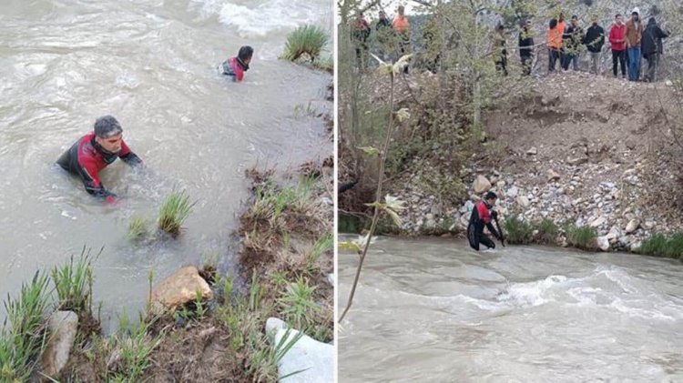 Malatya’da takılan oltasını kurtarmak için çaya giren çocuk boğuldu