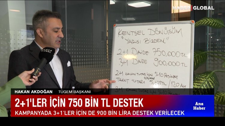 “Yarısı bizden” kampanyası nasıl olacak? TÜGEM Başkanı Hakan Akdoğan detayları anlattı