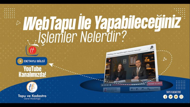 Web Tapu’da ‘Beyan İşlemleri’ nasıl yapılır?