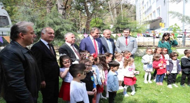 Anaokulu öğrencilerine 23 Nisan Çocuk Şenliği düzenlendi