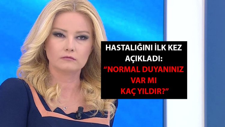 Müge Anlı hastalığını ilk kez açıkladı: "Normal duyanınız var mı kaç yıldır?"