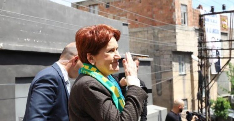 Akşener. Urfa&#039;da tarımsal sulamaya dikkat çekti