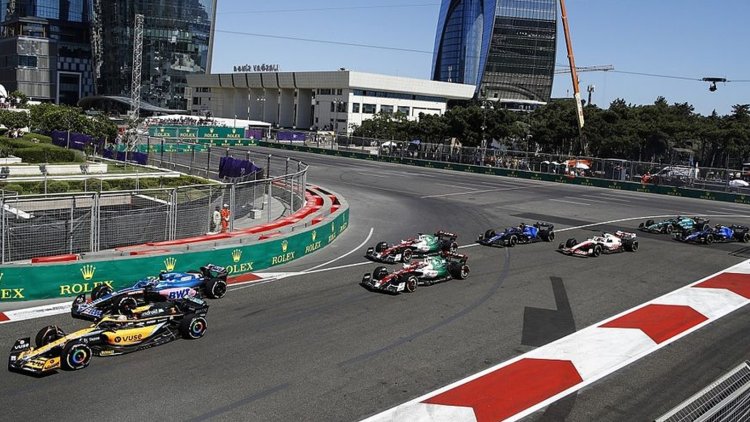 Formula 1 Azerbaycan GP’sini canlı izleyin!  F1 Azerbaycan GP sprint 100 km’yi izleyin