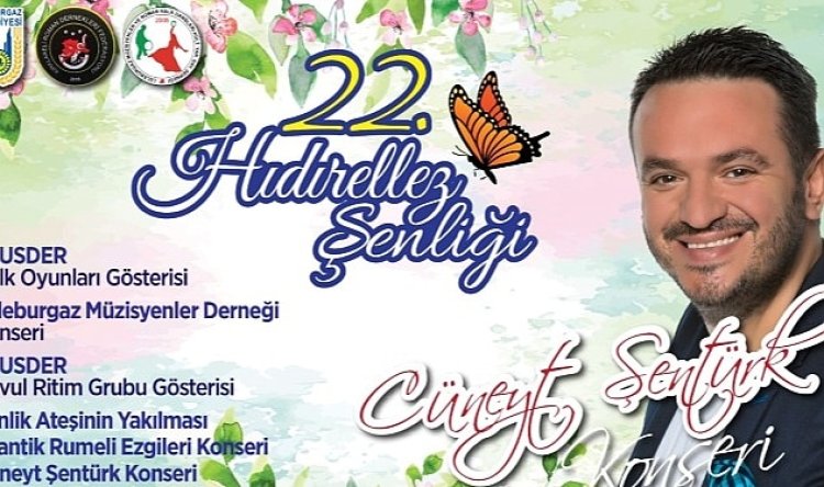 22. Hıdırellez Şenliği 6 Mayıs’ta Kent Ormanı’nda!