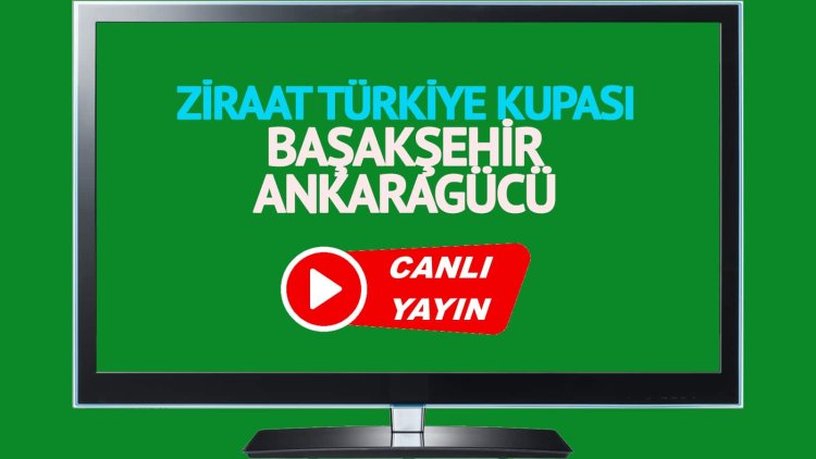 HAYATI GÖR!  Başakşehir Ankaragücü A Spor maçı canlı izle!  Bir spor canlı yayın