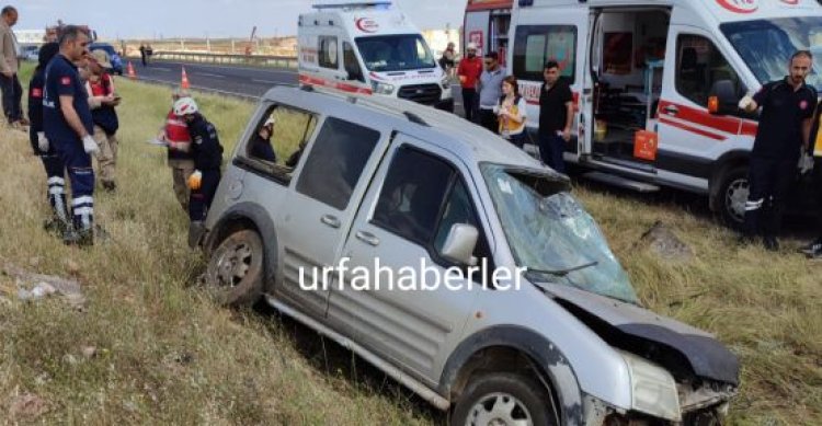 Şanlıurfa&#039;da katliamı gibi kaza, 5 ölü, 1 yaralı