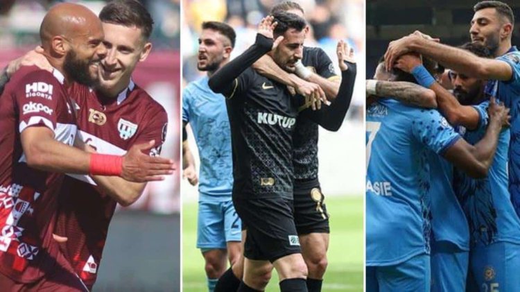 1. Lig’de aynı anda 7 maç oynandı, tam bir futbol şenliğiydi!  Süper Lig’in büyük bölümü Rizespor’dan