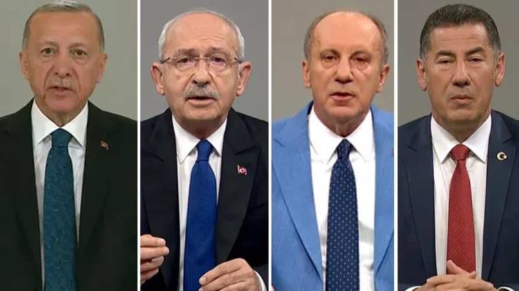 İlk yalanlarını TRT ekranında yaptılar!  İşte cumhurbaşkanı adaylarının mesajları