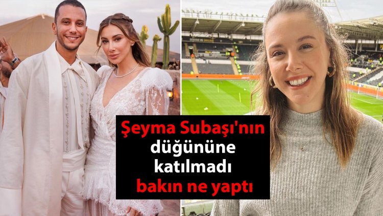 Şeyma Subaşı'nın düğününe katılmayan ablası Kübra Açıl bakın ne yaptı