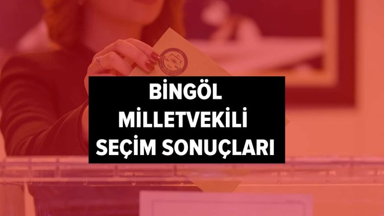 İşte YSK Bingöl seçim sonuçları