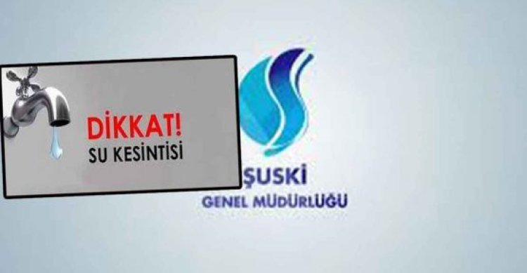 Eyyübiye&#039;de su kesintisi