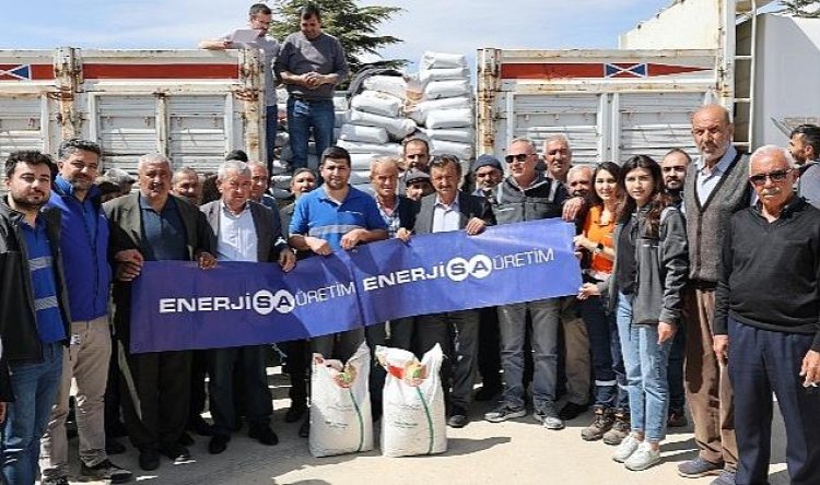 Enerjisa Üretim’den 125 Çiftçiye 5,5 Ton Yonca Tohumu Desteği