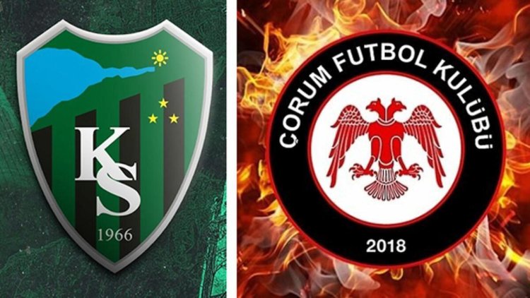 Kocaelispor ve Çorum FK, Spor Toto 1. Lig’e yükseldi.