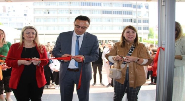 Bandırmada mesleki ve teknik lise öğrencilerinin emekleri görücüye çıktı