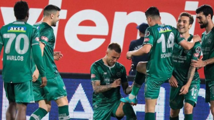 Son haftalara damga vurdular! Konyaspor’dan Alanya deplasmanında gol şov