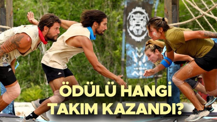 SURVİVOR ÖDÜLÜ KİM KAZANDI 2023? 16 Mayıs Survivor ödül oyununu hangi takım aldı? Kırmızı ve mavi takım pizza için yarıştı! İşte Survivor’da ödülün sahibi!