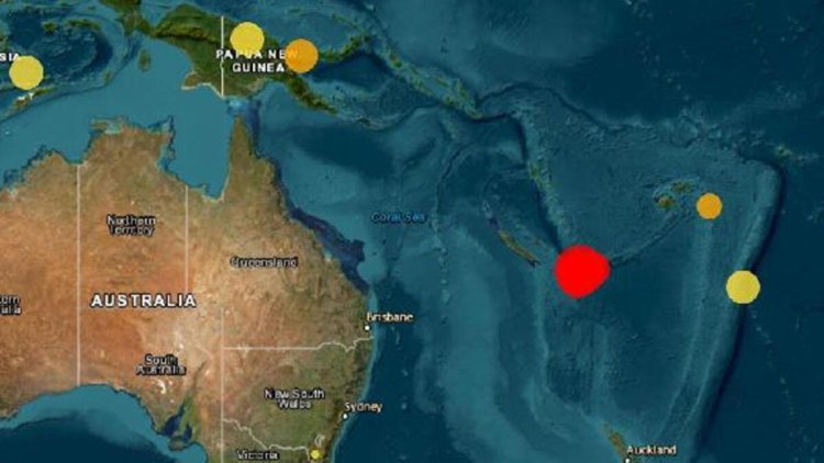 Pasifik Okyanusu’nda 7.7 büyüklüğünde deprem: Tsunami alarmı verildi