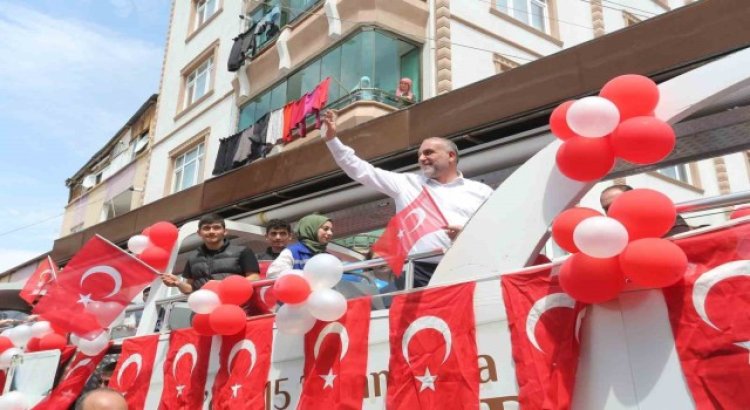 Canikte 19 Mayıs coşkusu