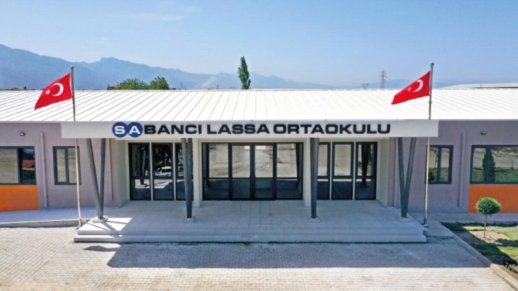 Sabancı Vakfı Hatay’da ikinci okulu teslim etti