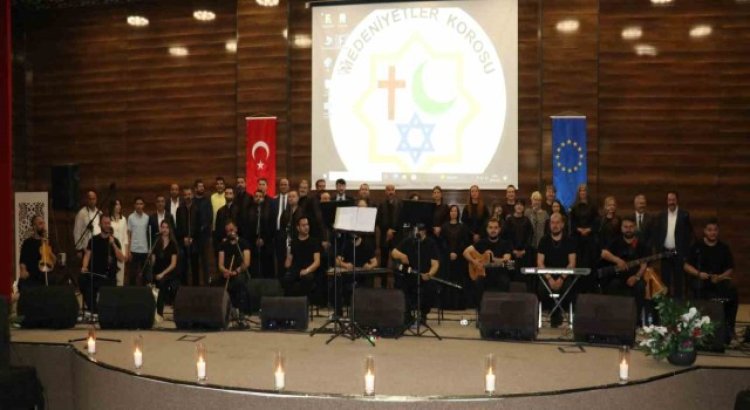 Antakya Medeniyetler Korosundan Vanda dayanışma konseri