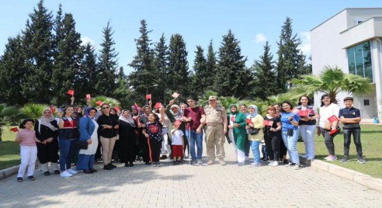 Engelli Öğrencilerden Jandarma’ya Ziyaret