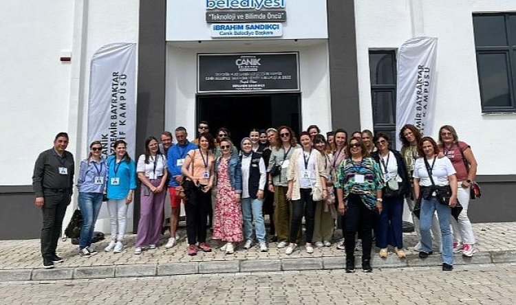 Avrupalı Öğretmenler Canik Keşif Kampüsü’ne Hayran Kaldı