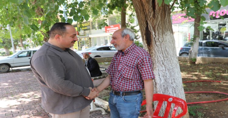 Başkan Ekinci Mesaiye Esnafları Ziyaret Ederek Başladı