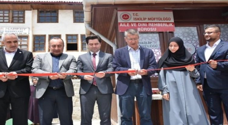 İskilipte “Aile ve Dini Rehberlik” bürosu açıldı