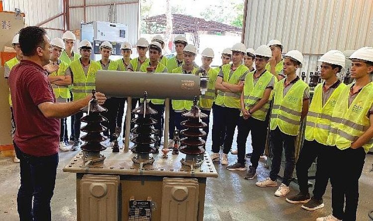 Enerjinin Yıldızları, baraj dersi için Oymapınar HES’i ziyaret etti