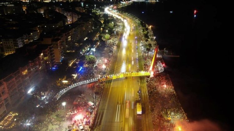 Göztepe 98. yaşını büyük bir coşkuyla kutladı