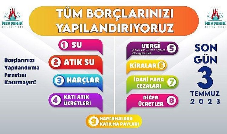 Yapılandırma için son gün 3 Temmuz