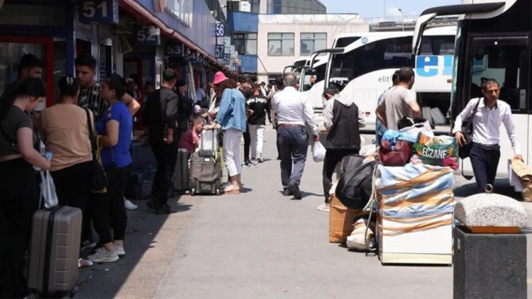 15 Temmuz Demokrasi Otogarı’nda Kurban Bayramı öncesi yoğunluk