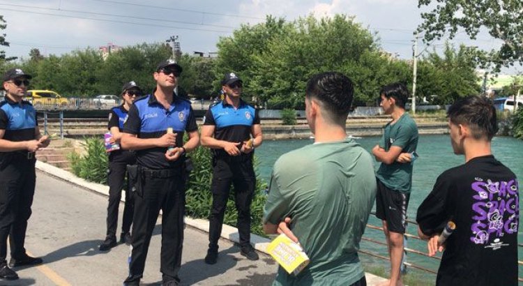 Adana'da Sulama Kanallarında Güvenlik Denetimleri Sürüyor