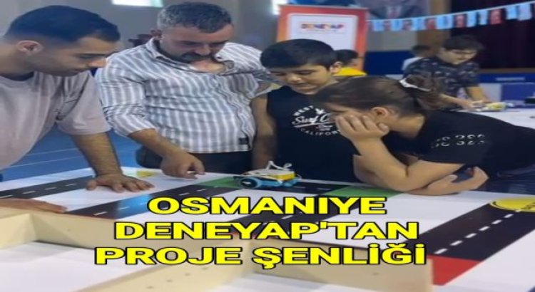 Osmaniye’de Robot Yarışları: Osmaniye Deneyap’dan proje şenliği