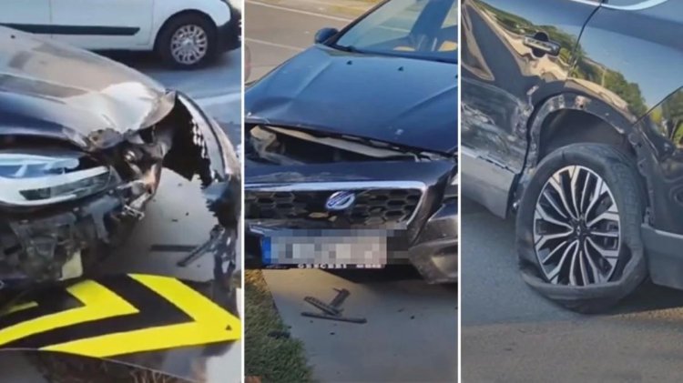 Volvo ile Togg çarpıştı, araçların halini gören aynı yorumu yaptı