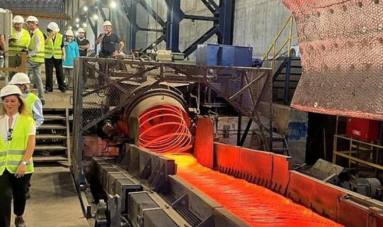 Ege Demir ve Demirdışı Metaller İhracatçıları Birliği Yönetim Kurulu’ndan Kardemir Çelik Aliağa Çelikhane Tesisine Ziyaret