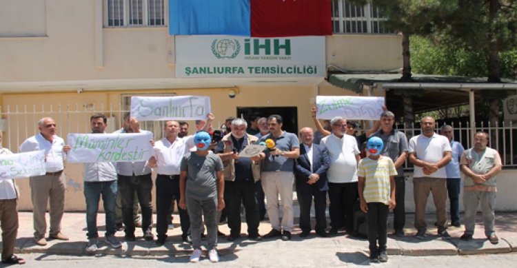 Şanlıurfa’da Urumçi katliamın yıl döneminde protesto edildi