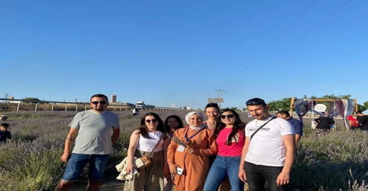 Suruç lavanta ve kümbet evleri ile turist çekmeye başladı