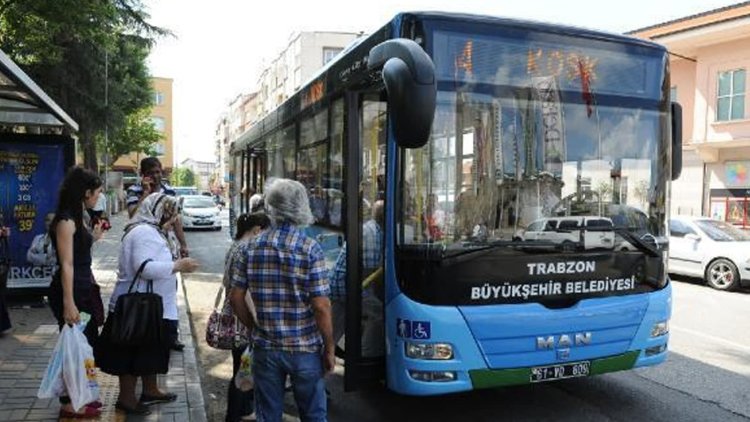 Trabzon’da toplu taşımaya iki ayda yüzde 135 zam geldi