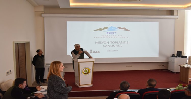 Şanlıurfa’da İFAD Misyon toplantısı gerçekleşti