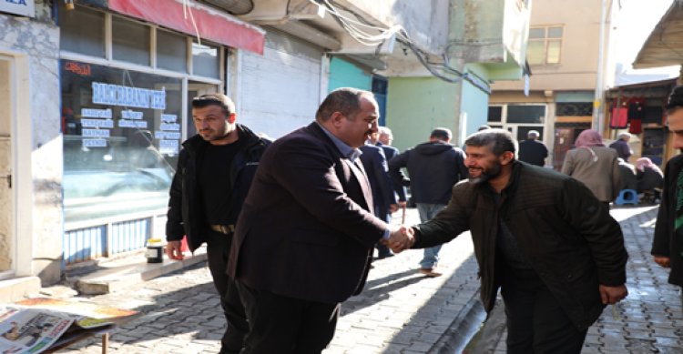 Başkan Ekinci, Esnafı ziyaret ederek taleplerini dinledi