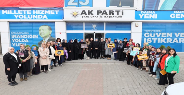 AK Parti Şanlıurfa&#039;dan 25 Kasım açıklaması