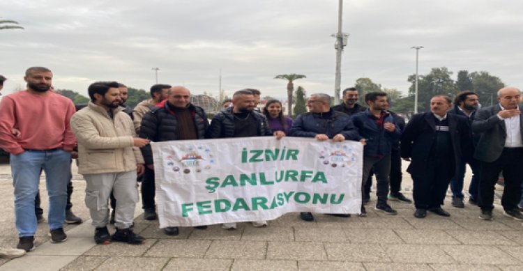 Şanlıurfalılar uçak seferleri için İzmir&#039;den seslendiler