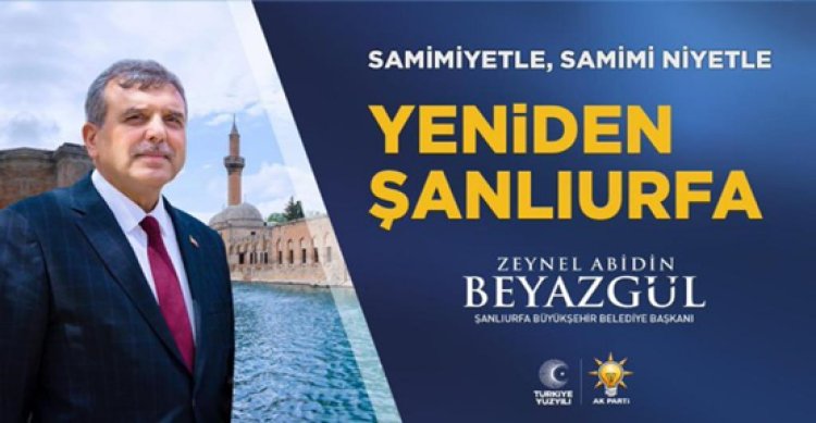 AK Parti’nin Şanlıurfa adayı Beyazgül belli oldu!