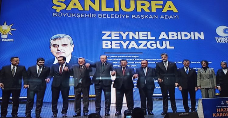 Şanlıurfa Büyükşehir Belediye Başkan adayı Beyazgül oldu