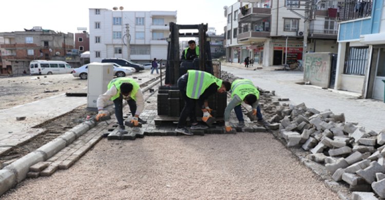 Haliliye’de üst yapı çalışmaları hummalı şekilde sürdürülüyor